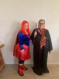 Two People Dressed in Costume — Gleam Support Services Pty Ltd in Weston, NSW