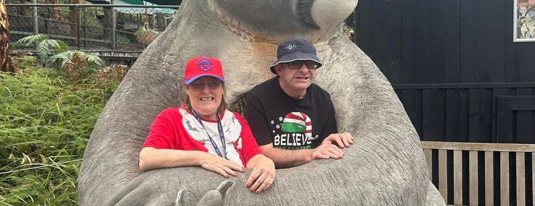 Two People in a Koala Statue — Gleam Support Services Pty Ltd in Weston, NSW